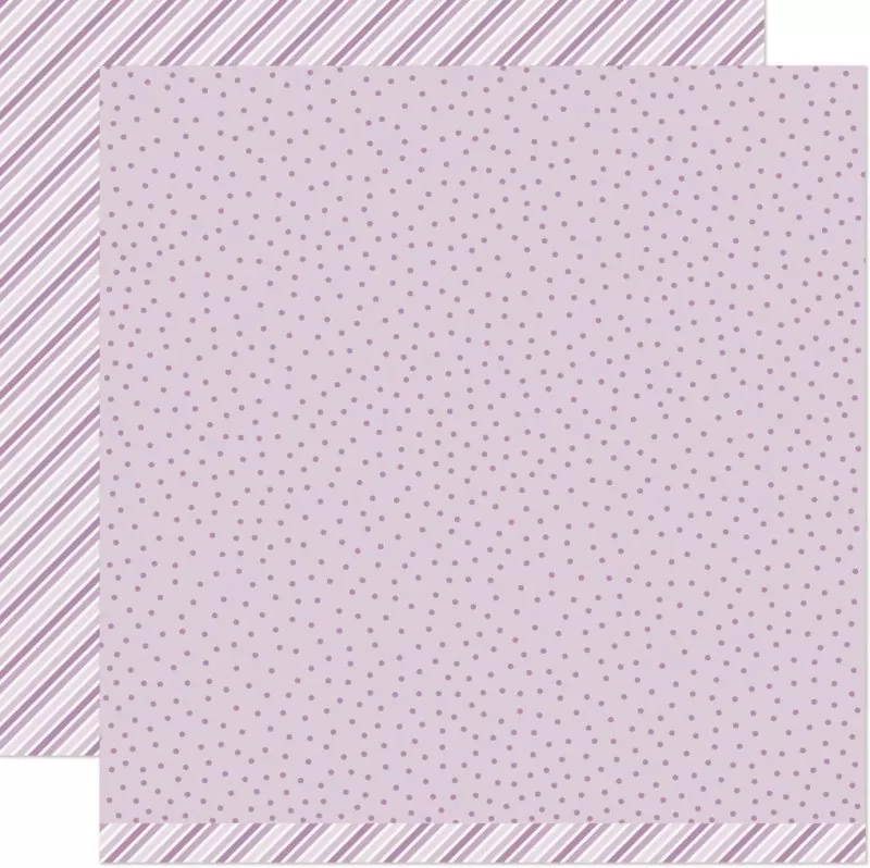 Stripes 'n' Sprinkles Vivacious Violet lawn fawn scrapbooking paper 1