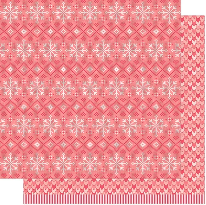 Knit Picky Winter Warm Beanie lawn fawn scrapbooking paper
