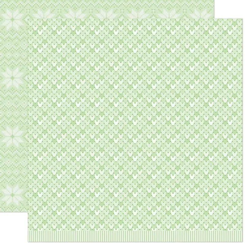 Knit Picky Winter Itchy Sweater lawn fawn scrapbooking paper 1
