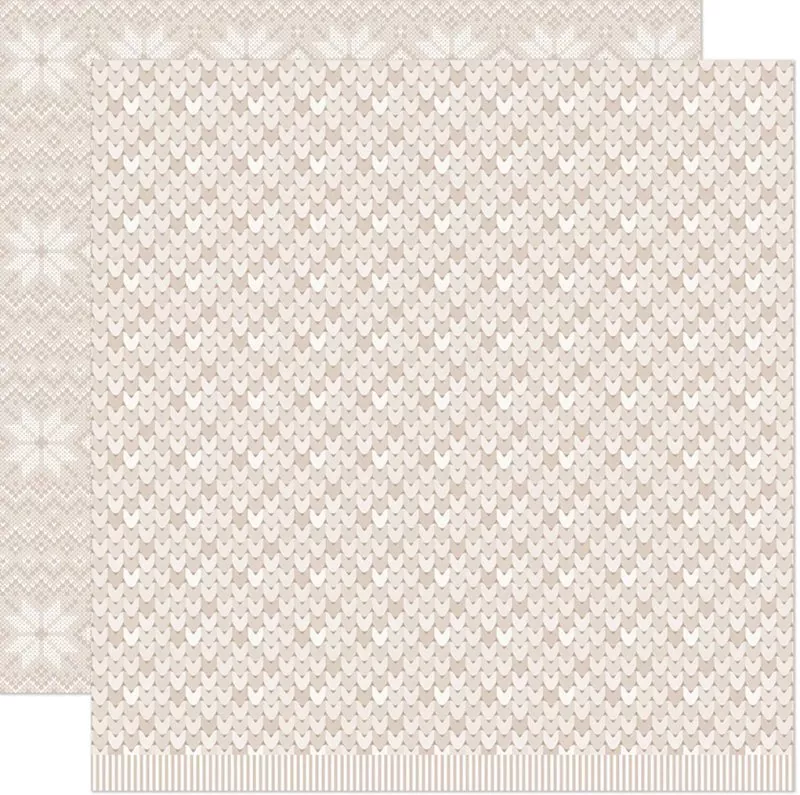 Knit Picky Winter Baby Blanket lawn fawn scrapbooking paper 1