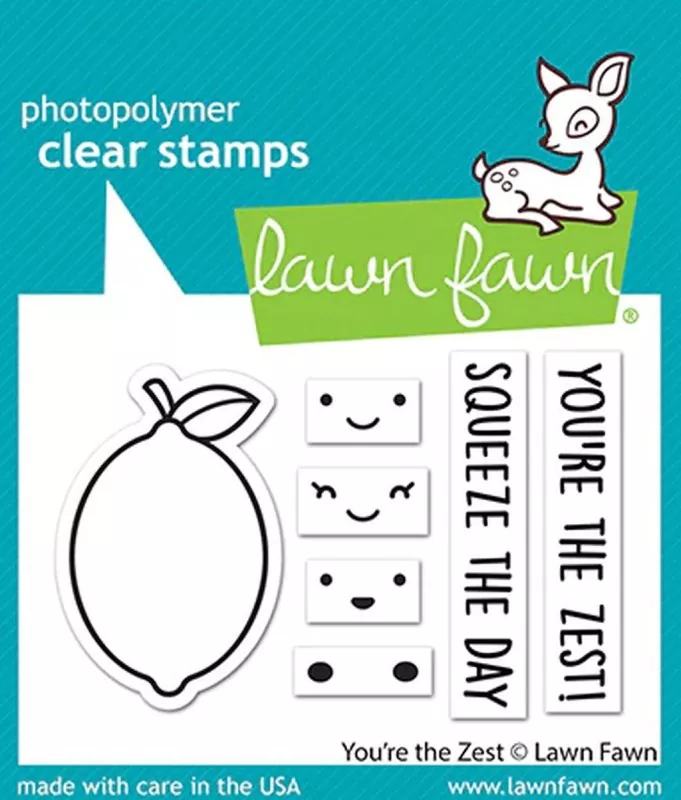 You're the Zest Clear Stamps Lawn Fawn