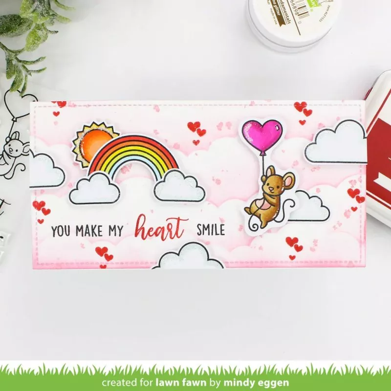 All My Heart Clear Stamps Lawn Fawn 2