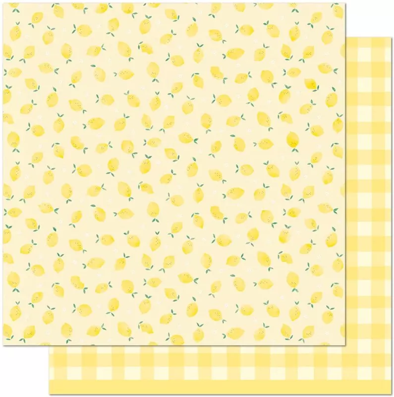 Fruit Salad Squeeze the Day lawn fawn scrapbooking paper
