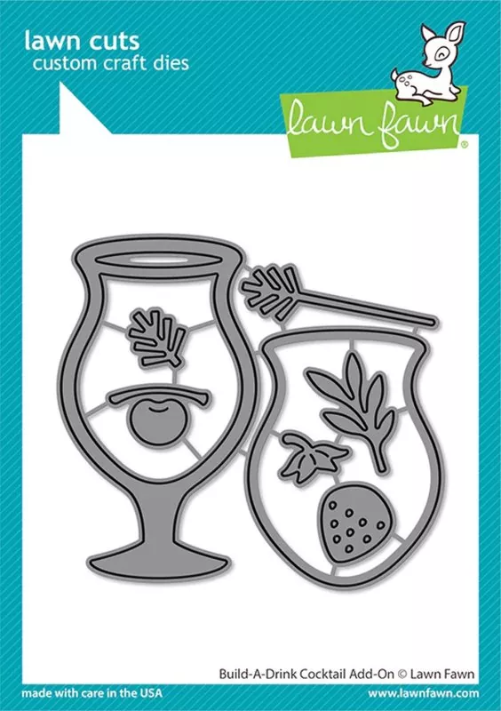 Build-A-Drink Cocktail Add-On Dies Lawn Fawn