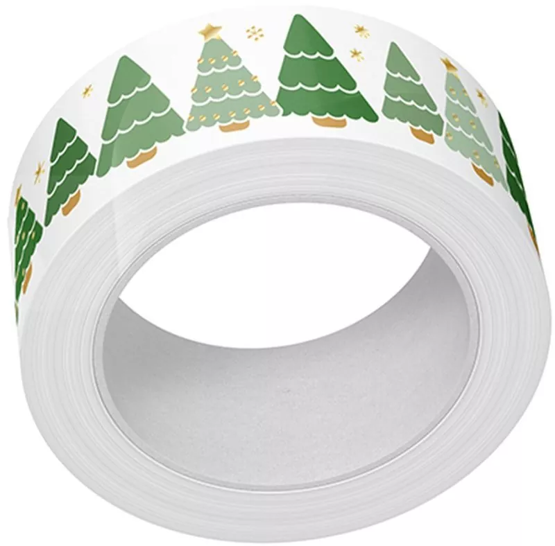 Christmas Tree Lot Foiled Washi Tape Lawn Fawn
