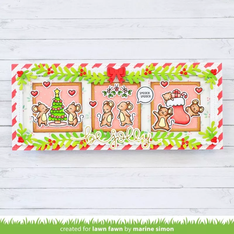 Christmas Before 'n Afters Clear Stamps Lawn Fawn 1