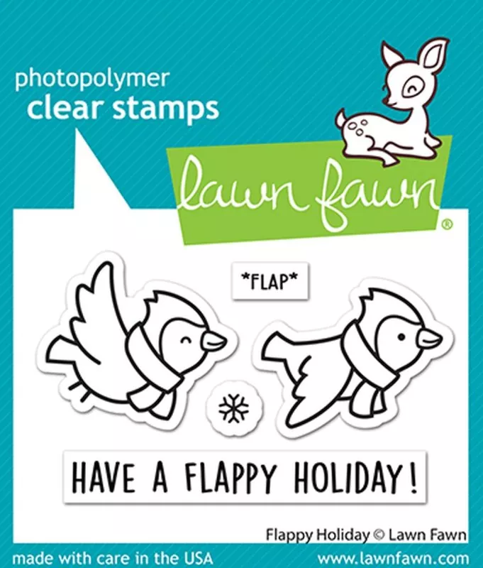 Flappy Holiday Clear Stamps Lawn Fawn