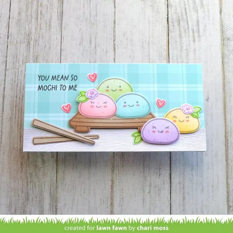 You Mean so Mochi Clear Stamps Lawn Fawn 1