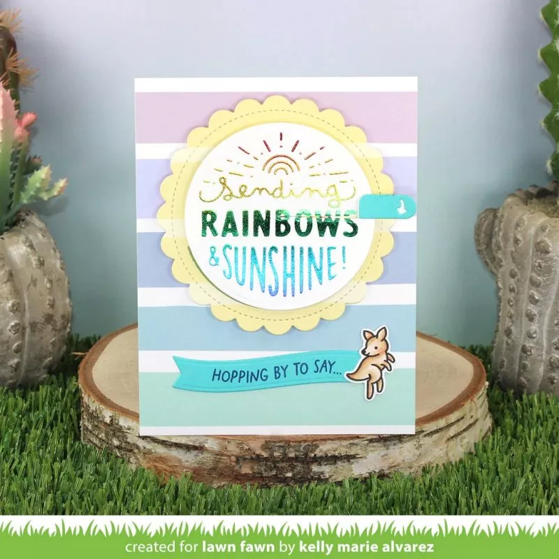 Rainbow Ever After Paper Collection Pack Lawn Fawn 13