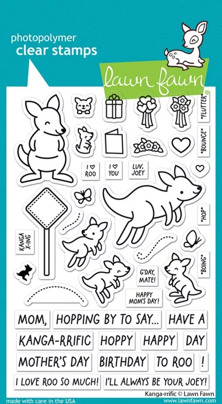 Kanga-rrific Clear Stamps Lawn Fawn