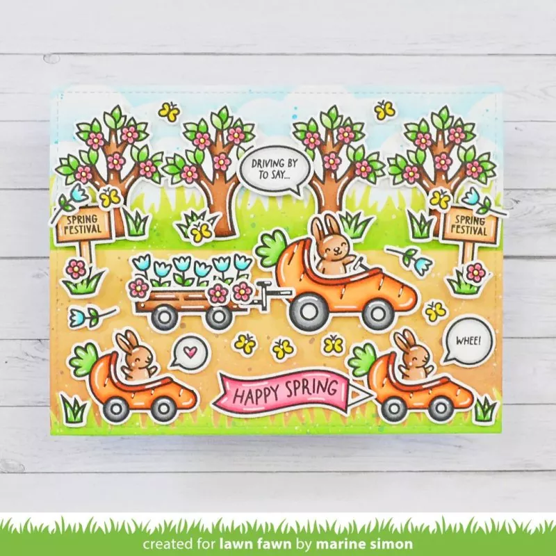 Carrot 'bout You Banner Add-On Dies Lawn Fawn 2