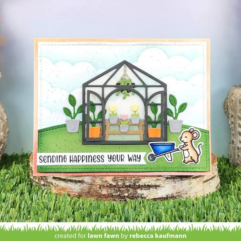 Build-A-Greenhouse Dies Lawn Fawn 2
