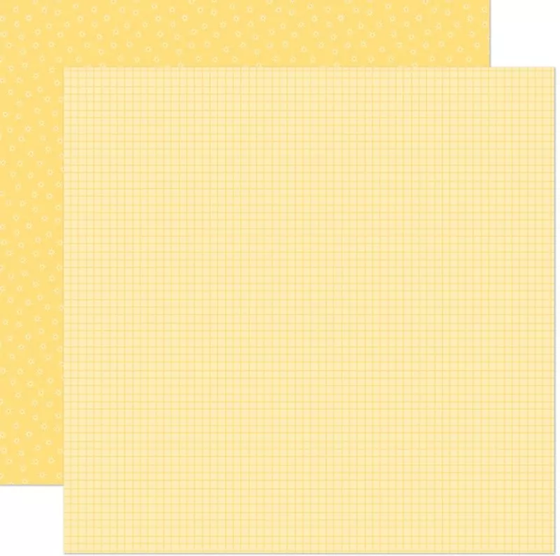 Pint-Sized Patterns Summertime Frozen Lemonade lawn fawn scrapbooking paper 1