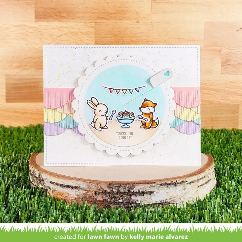 Treat Cart Clear Stamps Lawn Fawn 4