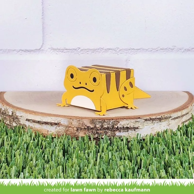 Tiny Gift Box Lizard and Snake Add-On Dies Lawn Cuts Lawn Fawn 3