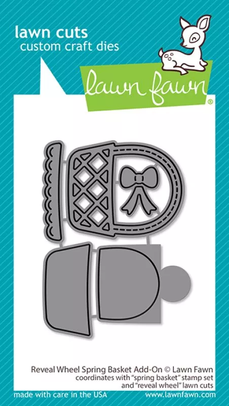 Reveal Wheel Spring Basket Add-On Dies Lawn Fawn