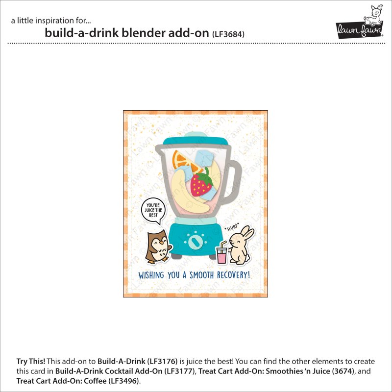 Build-a-Drink Blender Add-On Dies Lawn Fawn 1