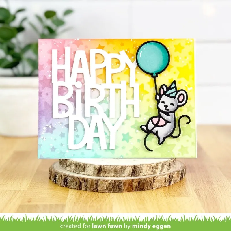 Party Mouse Dies Lawn Fawn 1