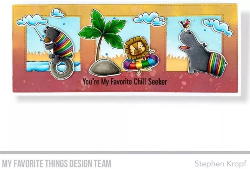 my favorite things Stamp & Die Bundle Swimming Hole Friends 2