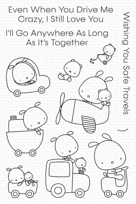 Anywhere with You Clear Stamps My Favorite Things
