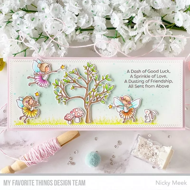 Fairy Special Clear Stamps My Favorite Things Project 1