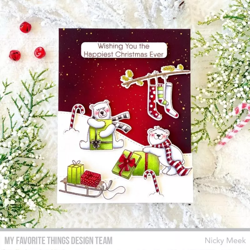 Chill Holiday Clear Stamps My Favorite Things Project 1