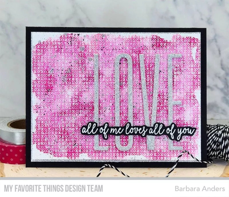 How to Say I Love You Clear Stamps My Favorite Things 2