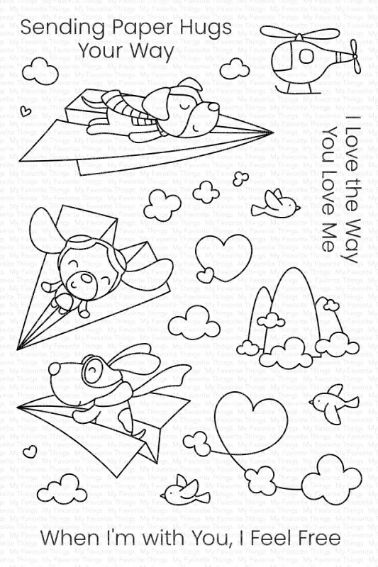 Paper Planes Clear Stamps My Favorite Things