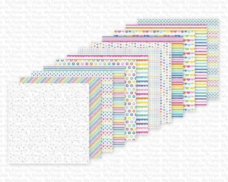 Rainbow Love Paper Pad 6x6 Inch My Favorite Things 1