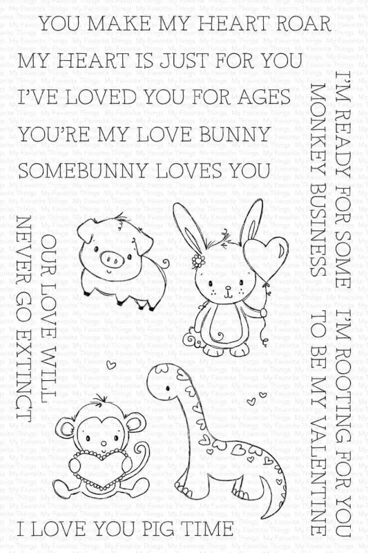 My Punny Valentine Clear Stamps My Favorite Things