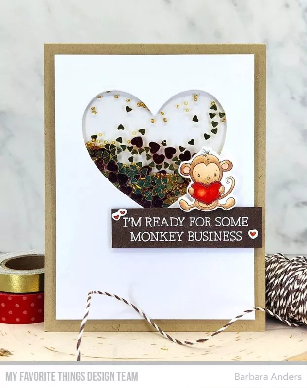 My Punny Valentine Clear Stamps My Favorite Things Project 1