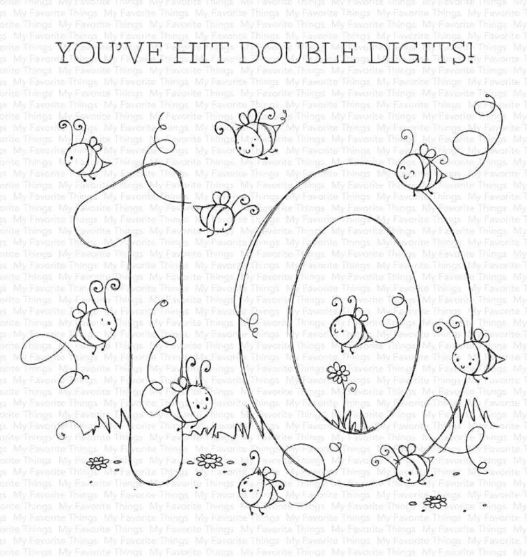 Number Fun 10 Clear Stamps My Favorite Things