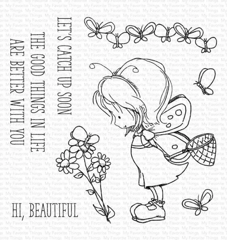 Flutterby Friends Clear Stamps My Favorite Things
