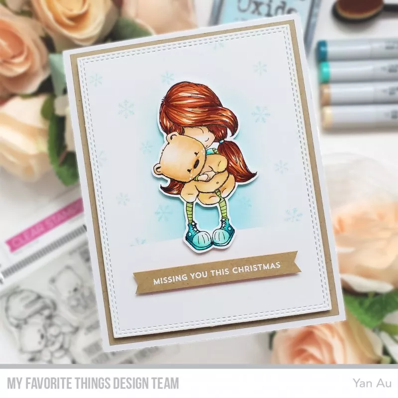 Soft Spot Friends Clear Stamps Stempel My Favorite Things Projekt 1