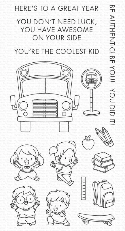 School is Cool Clear Stamps My Favorite Things