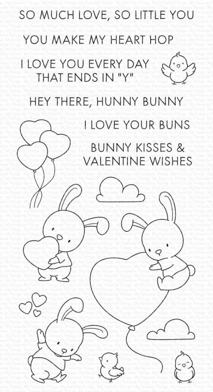 Hunny Bunny Clear Stamps My Favorite Things