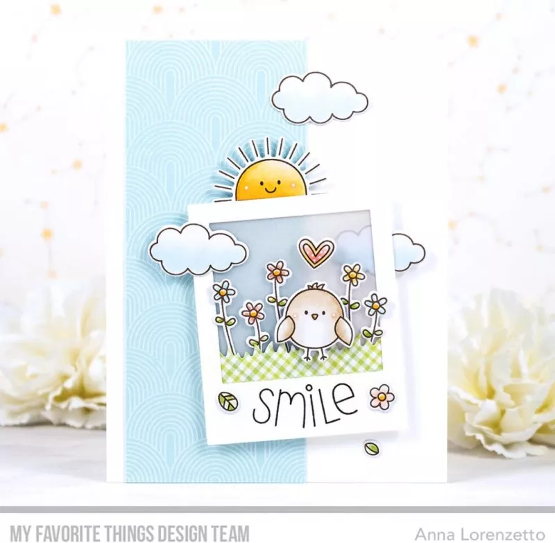 Sending Sunshine and Smiles Clear Stamps My Favorite Things Project 2