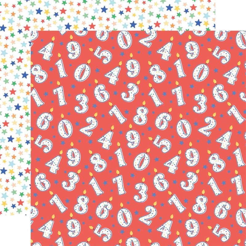 echo park Make A Wish Birthday Boy 6x6 inch paper pad 6