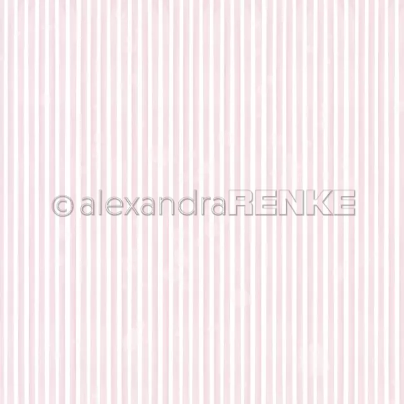 Schmale Streifen Sakurapink Alexandra Renke Scrapbookingpaper