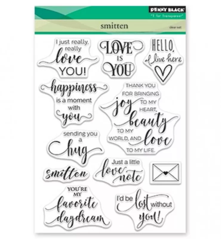 Penny Black Smitten Clear Stamps Stempel