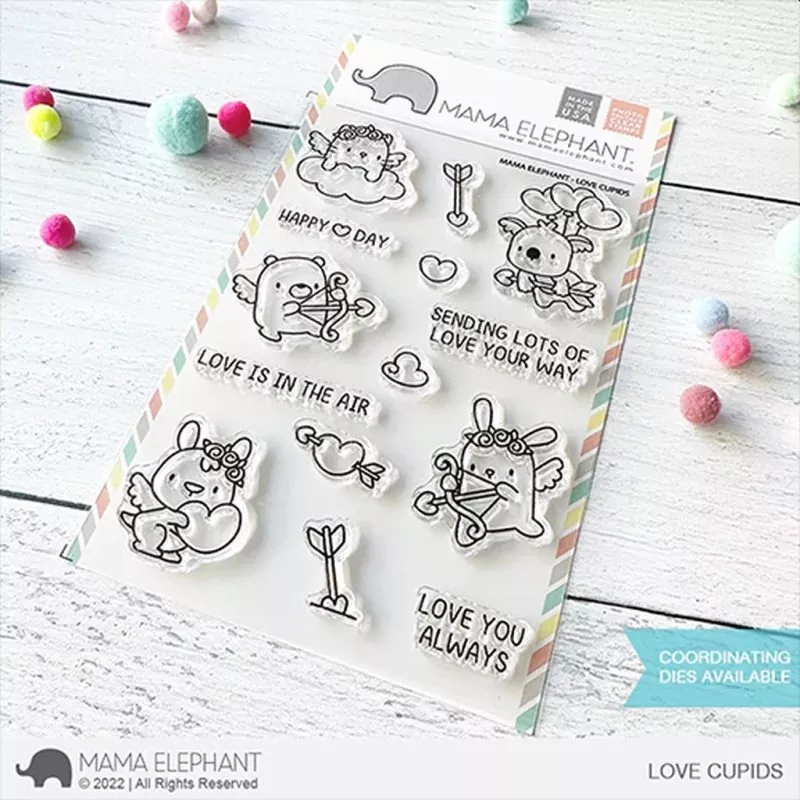 Love Cupids Clear Stamps Mama Elephant