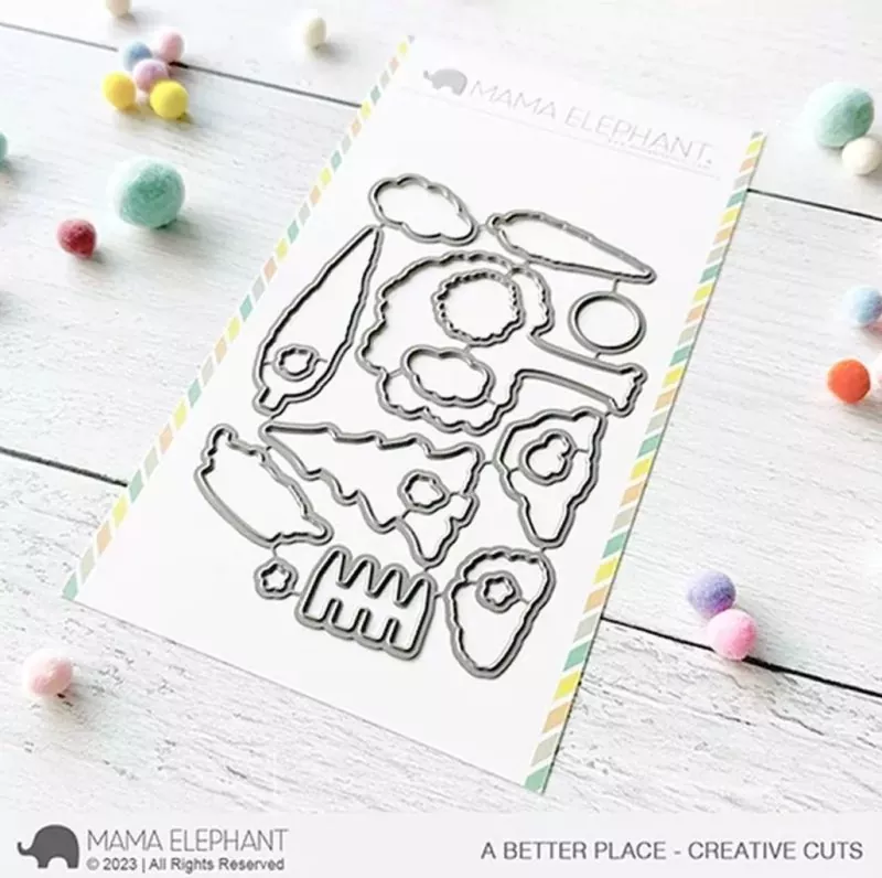 A Better Place Mama Elephant Stamp & Die Bundle 1