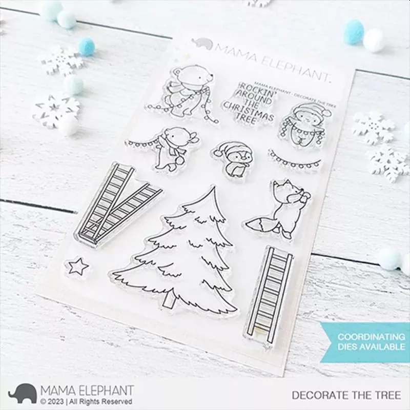Decorate The Tree Clear Stamps Mama Elephant
