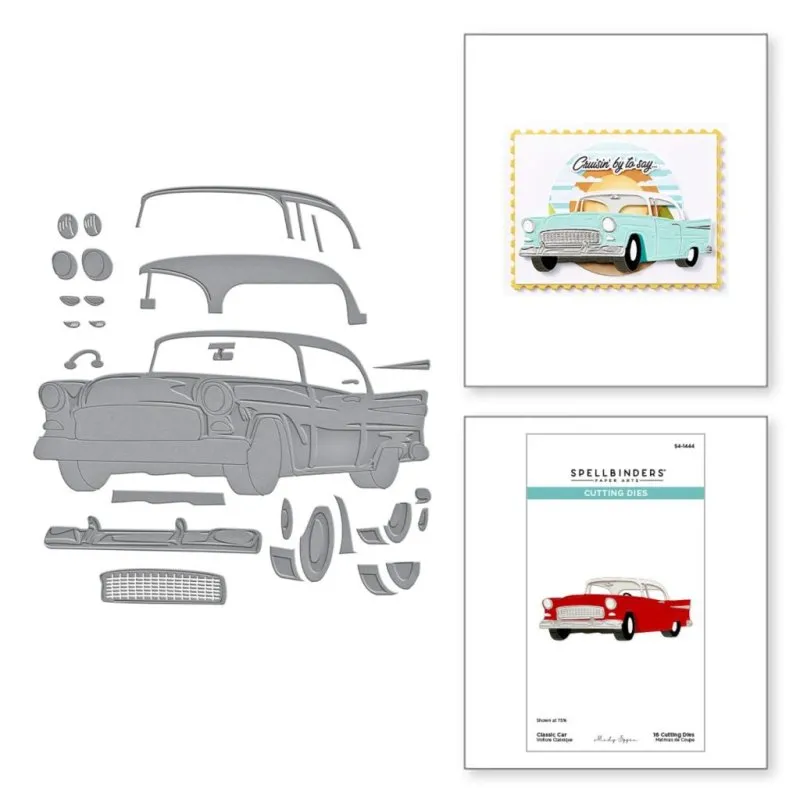 spellbinders dies Classic Road Legends Classic Car