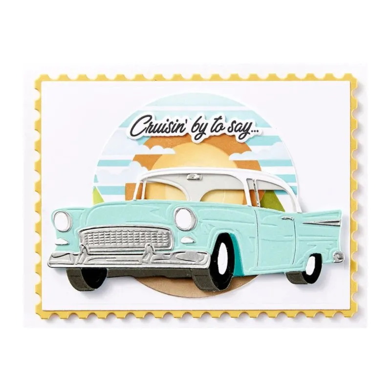 spellbinders dies Classic Road Legends Classic Car 1