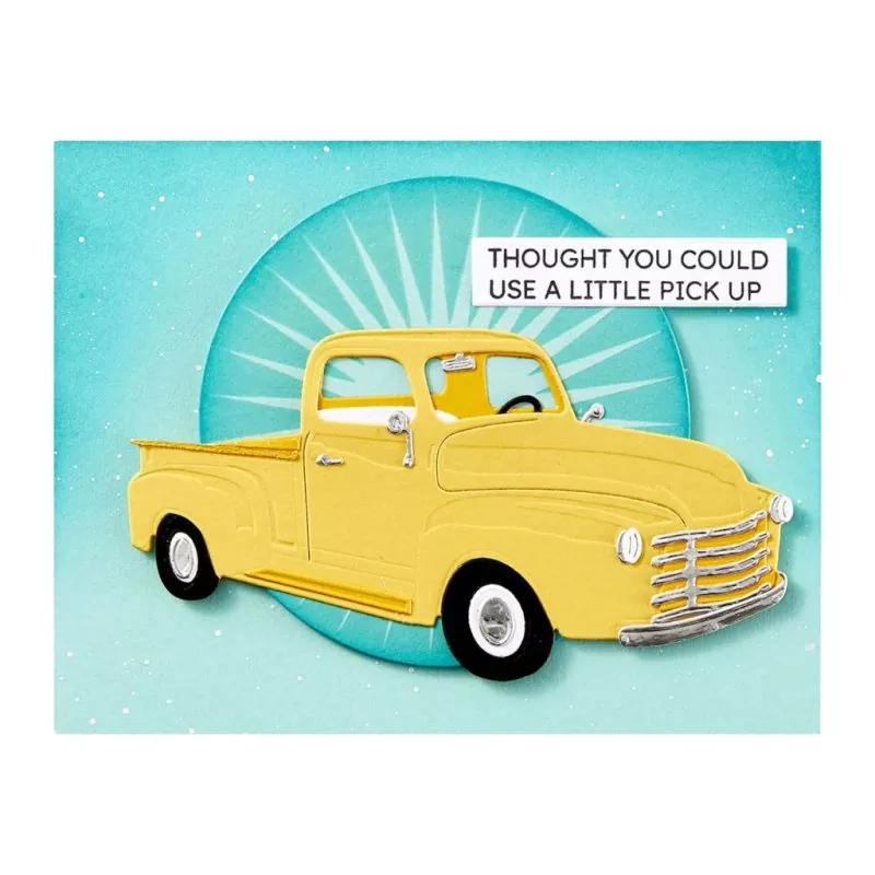spellbinders dies Classic Road Legends Timeless Truck 1