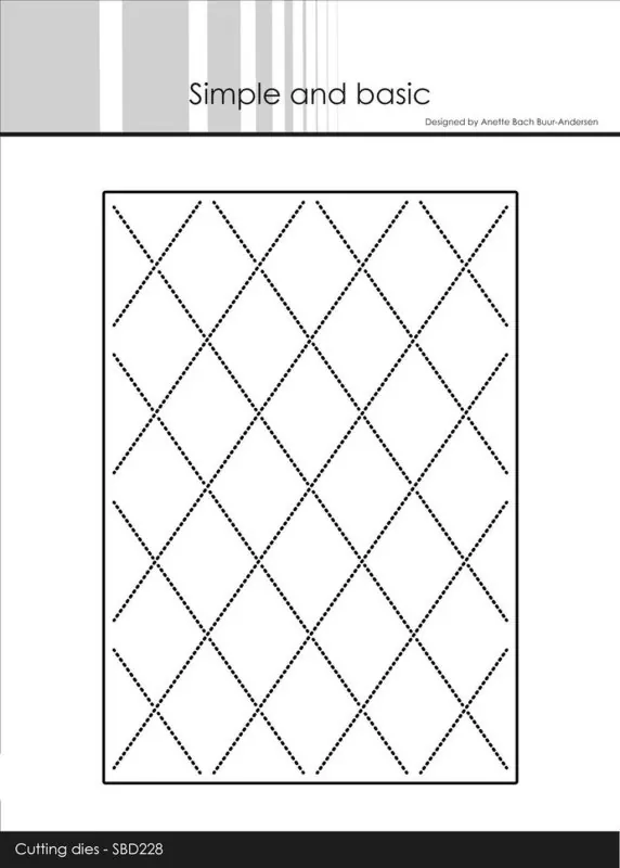 Simple and Basic Quilted Background dies