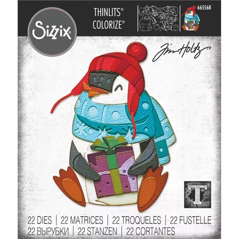Eugene Colorize Thinlits Dies by Tim Holtz from Sizzix