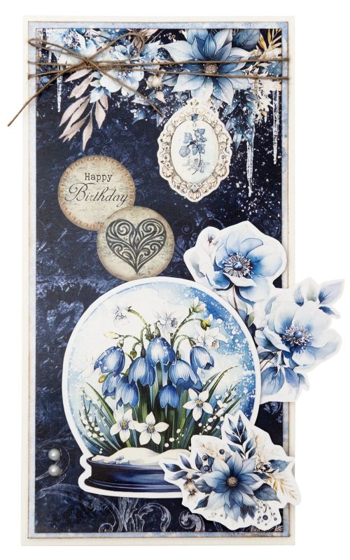 Studio Light Vintage Heart Round Stickers on Roll 2