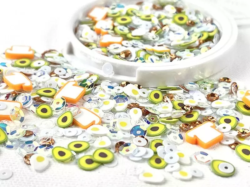 Avocado Toast sequin mix picket fence studios 2